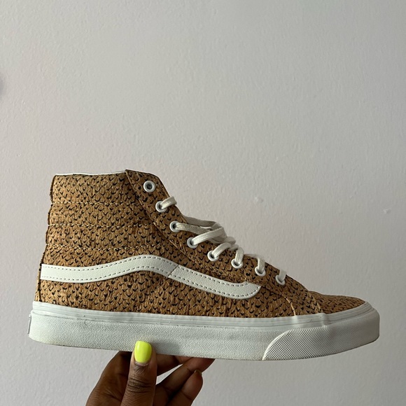 (SOLD)Vans High Top Sk8-Hi Slim Embossed Cork - Picture 1 of 6